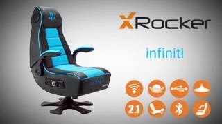 XRocker Infiniti  Officially licensed PlayStation Gaming Chair  Product Overview [upl. by Anauqat]