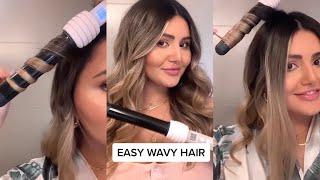 Easy Wavy Hair Tutorial [upl. by Sadiras]