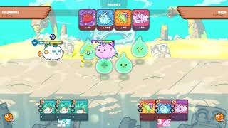 Axie Infinity Game Play AAP Double Anemone [upl. by Nyrhtakyram]