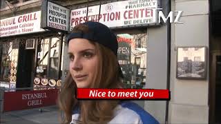 Lana Del Rey gets asked out on a date [upl. by Aveer]