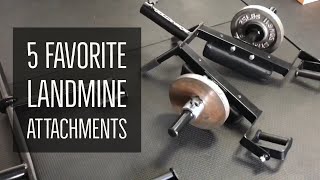 Top 5 Landmine Attachments  GetPhysical [upl. by Landa]