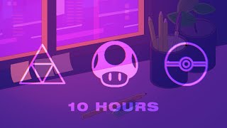 10 Hours of Lofi Video Game Beats [upl. by Noiramaj]