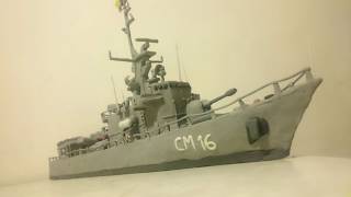 CORBETA NAVAL DE PLASTILINA [upl. by Aisak]