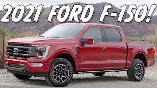 2021 Ford F150 50liter V8  First Drive Review [upl. by Ardnosac]