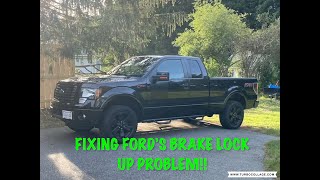 How to Fix the Locking Brake Problem on Ford F150 [upl. by Enneire]