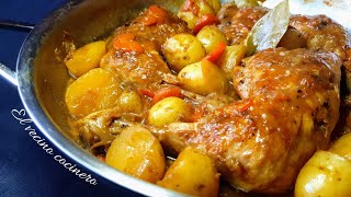 Pollo a la cerveza ¡¡¡Receta súper FÁCIL [upl. by Ayna]