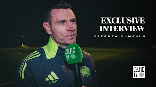 Exclusive Interview  Stephen McManus previews the UYL knockout clash with RB Salzburg 11225 [upl. by Enileuqaj]