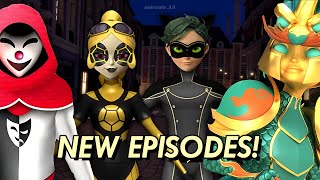 NEW PREMIERE DATES FOR THE NEW EPISODES OF MIRACULOUS LADYBUG😱🐞  Miraculous Season 4  FHD [upl. by Saree]