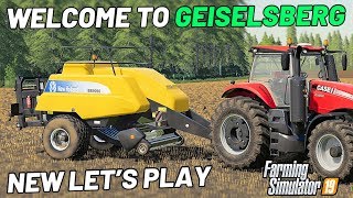 WELCOME TO OUR NEW LETS PLAY  Geiselsberg Farming Simulator 19  Episode 1 [upl. by Eidolem930]