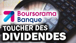 BOURSORAMA  Comment toucher des dividendes  TUTO [upl. by Halpern55]