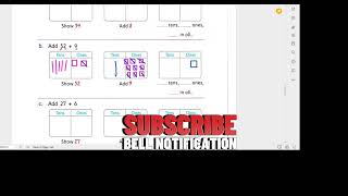 Addition with regrouping  grade 2 [upl. by Neeven]