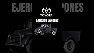 ¿Sabías que Toyota Hacia Camiones para el Ejército Japonés shorts [upl. by Yemirej]