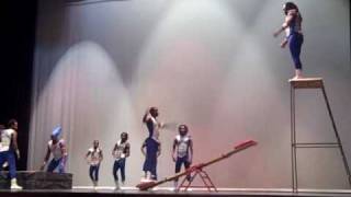 African Acrobats from the UniverSoul Circus 6910 [upl. by Entroc]