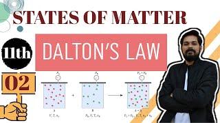 States of Matter। Class11 L2 I Combined gas law  Types of containers  Daltons Law [upl. by Aramac]