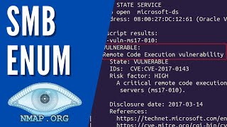 Nmap  SMB Enumeration [upl. by Atkins]