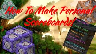 How To Make Personal Scoreboards [upl. by Posner443]