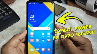 Cara menghidupkan dan mematikan layar hp oppo tanpa tombol power [upl. by Donovan]