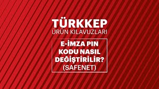 eİmza PIN Kodu Nasıl Degistirilir SafeNet [upl. by Aronoff]