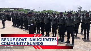 Benue State Govt Inaugurates Community Volunteer Guards [upl. by Adla]