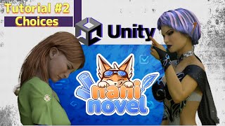 Naninovel Tutorial  Part Two Choices [upl. by Alauqahs934]