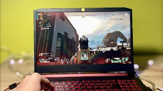 Acer Nitro 5 gaming test Minecraft Java Fortnite Apex Legends Kerbel space program 2021 [upl. by Ttennaj106]