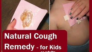 Natural Cough Remedy for kids and adults  Mami amp Papi [upl. by Akinek]