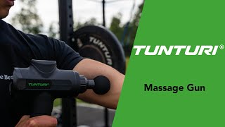 Tunturi Massage Gun  Tunturi New Fitness [upl. by Leahcimnaj]