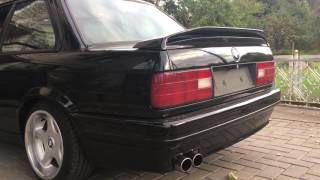 BMW E30 V8 M62B44 Amazing Straight Exhaust Sound H Pipe [upl. by Arrakat325]