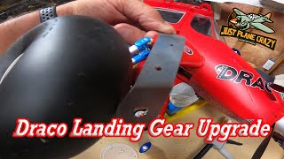 Eflite Draco Landing Gear Repair with Plate Kits Super Strong Modification [upl. by Adrahs948]