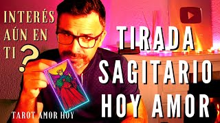 TAROT SAGITARIO HOY AMOR ALGUIEN TIENE INTERÉS POR TI Y UN SECRETO SERÁ REVELADO [upl. by Giustino]