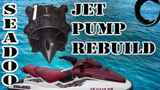 Seadoo JET pump rebuild  without press [upl. by Ssidnak981]