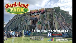 JUMANJI  THE ADVENTURE  Gardaland  Esclusivo [upl. by Niawtna332]