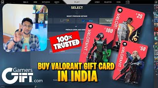 2022  How to Buy amp Redeem Valorant GIFT CARDS in INDIA  GamersGift genuine or FAKEvalorantindia [upl. by Galanti499]