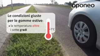 Quando sostituire le gomme invernali con quelle estive  ● Guida Oponeo™ [upl. by Pegasus410]