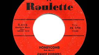 1957 HITS ARCHIVE Honeycomb  Jimmie Rodgers a 1 record [upl. by Yvonne]