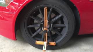 DIY Alignment  Using a Camber amp Caster Gauge [upl. by Nadler]