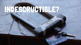 Most Indestructible Bike Lock Abus Granit XPlus 540 U Lock [upl. by Huesman]