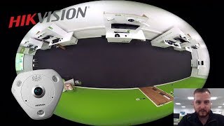 Hikvision Fisheye Camera Review amp How to Guide [upl. by Beniamino]