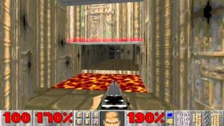 Ultimate Doom 100 Walkthrough E2M4 Deimos Lab [upl. by Eryn]