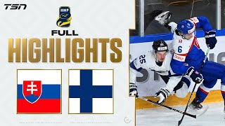 Slovakia vs Finland FULL HIGHLIGHTS  World Juniors 2024 [upl. by Becky479]