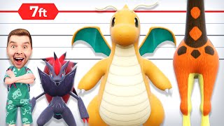 Pokemon Height Catching Challenge [upl. by Anuaek]