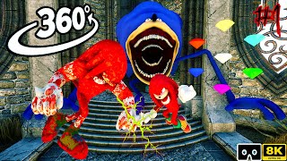 Sonic Tapes 360° VS Knuckles From The Past  Part I  Scary VR 360º 8K Animation Film [upl. by Ackler153]