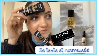 TEST NYX Anti cerne Born to glow plus re test du fond de teint [upl. by Leah]