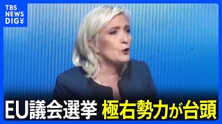 EU議会選挙 極右伸長なら環境政策・ウクライナ支援にも影響【現場から、】｜TBS NEWS DIG [upl. by Ielirol]