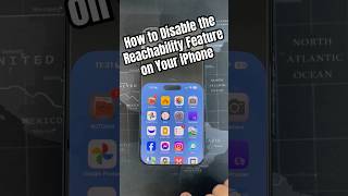 How to Disable the Reachability Feature on Your iPhone [upl. by Jezabella]