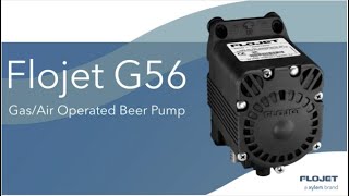 FLOJET G56 pump from XYLEM  Avani Solutions [upl. by Adrianne198]