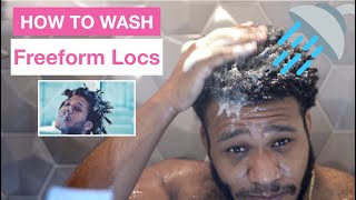 How to Wash Freeform Dreads  Get STRONGER amp HEALTHIER Locs [upl. by Turino218]