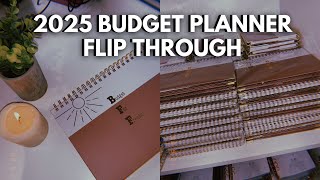 BUDGET PLANNER FOR 2025 FLIP THROUGH [upl. by Stickney]