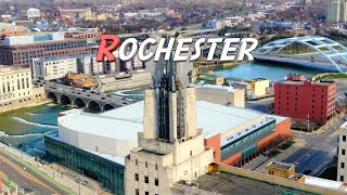 Rochester New York 🇺🇸 4K Aerial Drone Footage [upl. by Nurav360]