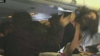 Air scares turbulence rattle passengers [upl. by Bartram]